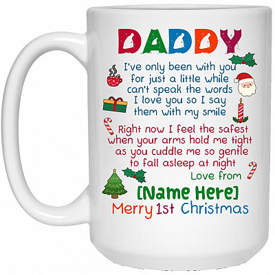 15 oz. White Mug