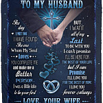 Husband Blanket, White, Cozy Plush Fleece Blanket - 50x60 Husband Blanket, White, Cozy Plush Fleece Blanket - 50x60