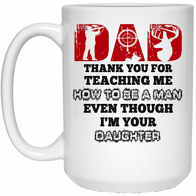 15 oz. White Mug