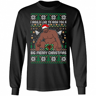 I Would Like to Wish You, Black, Long Sleeve