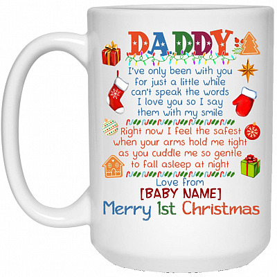 15 oz. White Mug