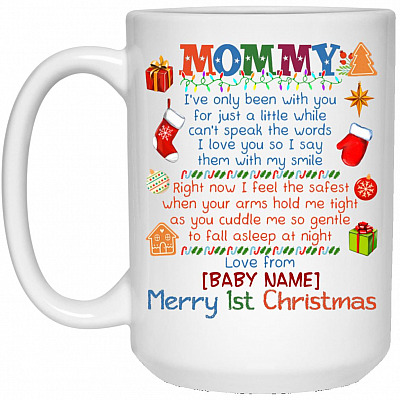15 oz. White Mug