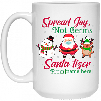 15 oz. White Mug