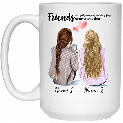15 oz. White Mug