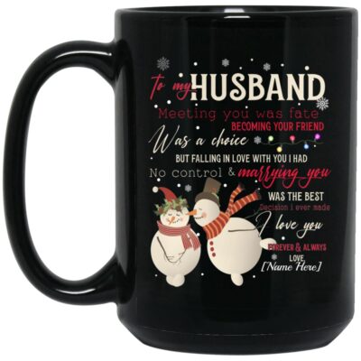 15 oz. Black Mug