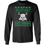 I Find Your Lack Of Holiday, Black, Long Sleeve