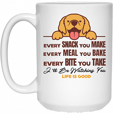 15 oz. White Mug