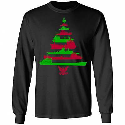 Surface Ship Hoodie, Black, Long Sleeve