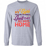 Good Hoodie, Sport Grey, Long Sleeve