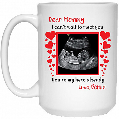 15 oz. White Mug