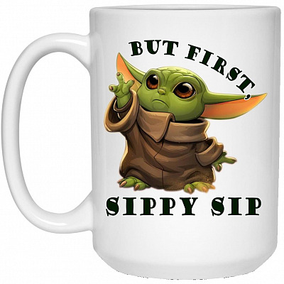15 oz. White Mug