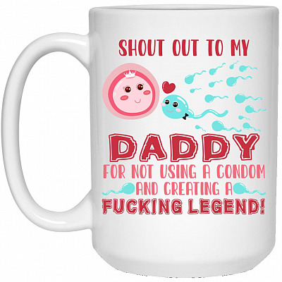15 oz. White Mug