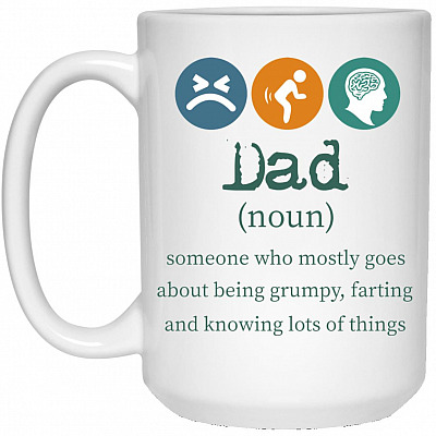 15 oz. White Mug