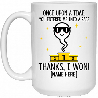 15 oz. White Mug