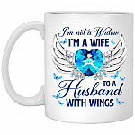 Not A Widow Mug, White, 11 oz. White Mug