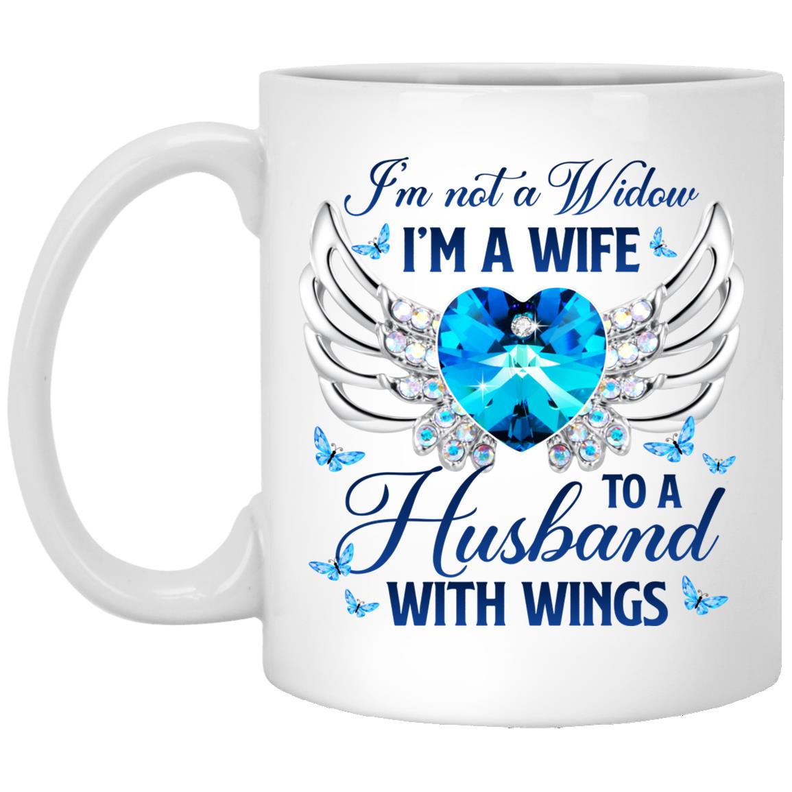 Not A Widow Mug, White, 11 oz. White Mug