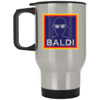 14 oz. Silver Travel Mug