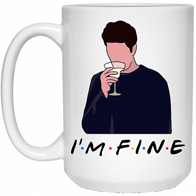 15 oz. White Mug