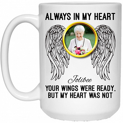 15 oz. White Mug