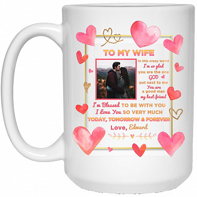 15 oz. White Mug