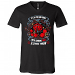 It's All Fun And Games Until Someone Fails, Black, V-Neck T-Shirt