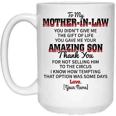 15 oz. White Mug