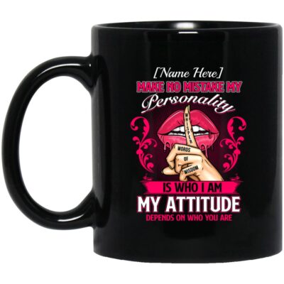 11 oz. Black Mug