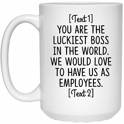 15 oz. White Mug