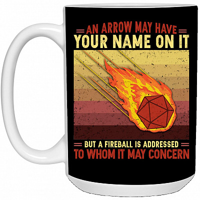 15 oz. White Mug