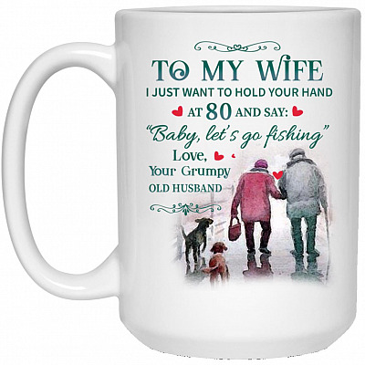 15 oz. White Mug