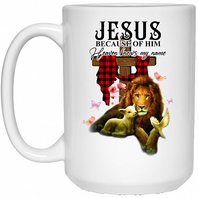 15 oz. White Mug