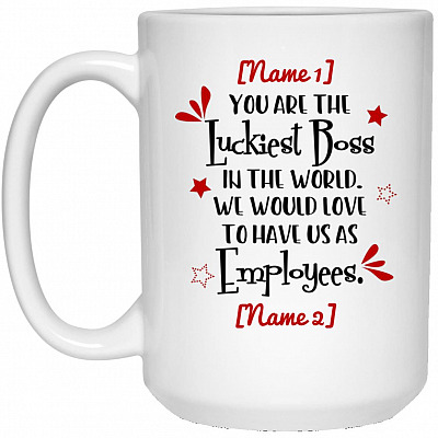 15 oz. White Mug