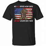Not All Heroes Wear Capes My Son T-Shirt, Black, Unisex T-Shirt