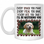 Personalized Photo Every Snack You Make Mug, White, 11 oz. White Mug