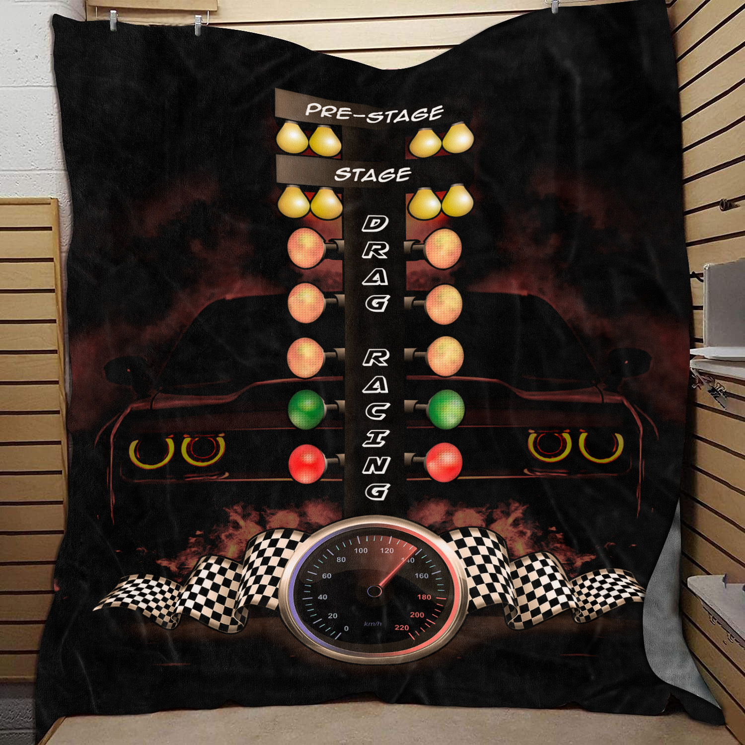 Drag Racing Blanket Drag Racing Fleece Blanket Drag Racing Lover