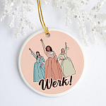 The Schuyler Sisters Werk Include Women In The Sequel Circle Ornament - Funny Hamil-ton Feminist Gift