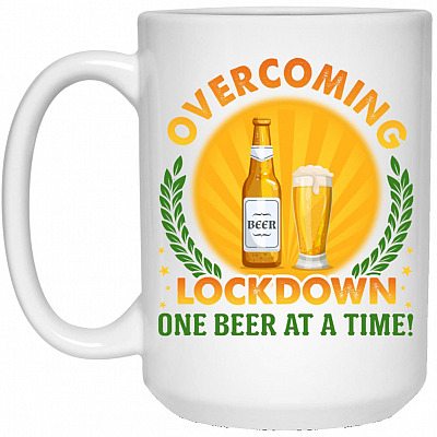 15 oz. White Mug
