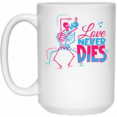 15 oz. White Mug