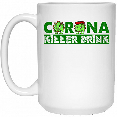 15 oz. White Mug