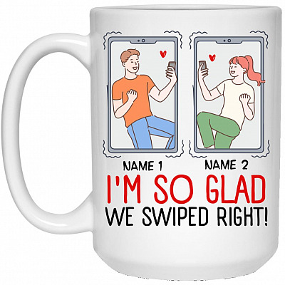 15 oz. White Mug