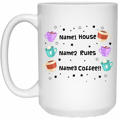 15 oz. White Mug