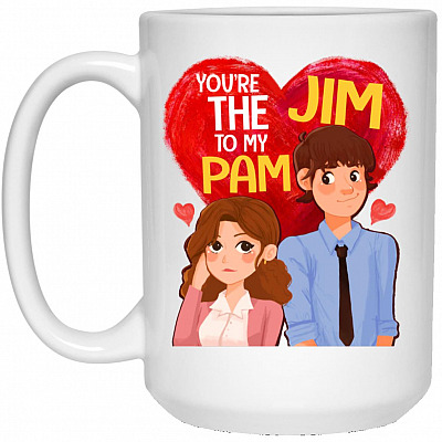 15 oz. White Mug