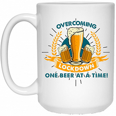 15 oz. White Mug
