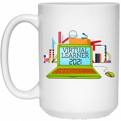 15 oz. White Mug