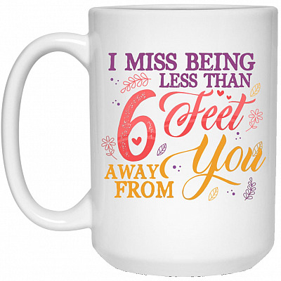 15 oz. White Mug