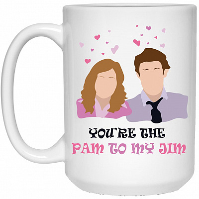 15 oz. White Mug