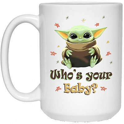 15 oz. White Mug