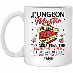 Personalized Dungeon Master Gift Mug, White, 11 oz. White Mug Personalized Dungeon Master Gift Mug, White, 11 oz. White Mug