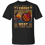 That's What I Do I Smoke, Black, Unisex T-Shirt