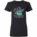 I'm A Mom Grandma And A Great Grandma, Black, Ladies T-Shirt